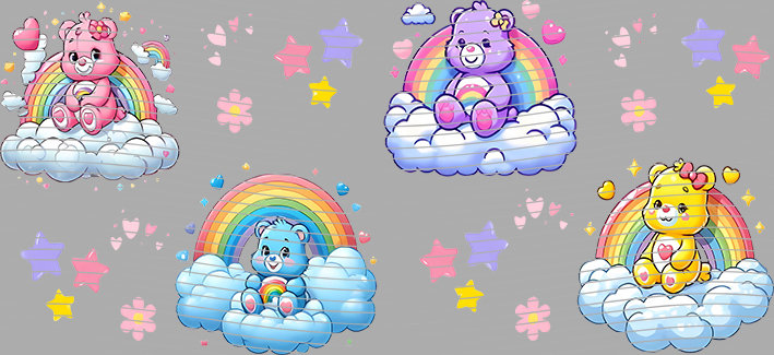 16oz Care Bears-Be-220